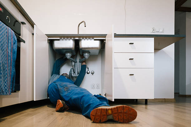Professional Drain Cleaning technician working in Lenni, PA